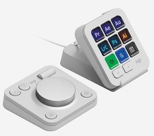 Logitech MX Creative Console Programmable Keypad with 9 Customizable Keys