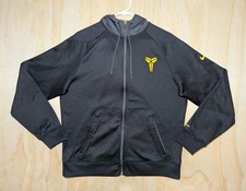 Nike Men's Medium Kobe Bryant Hoodie Jacket Full Zip Black Mamba KB24 Therma Fit