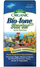 Espoma Organic Bio-Tone Starter Plus 8 lb Natural Plant Food with Mycorrhizae