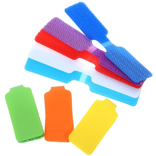 24 Pcs Cable Finishing Straps Reusable Cord Labels Organizer Wire