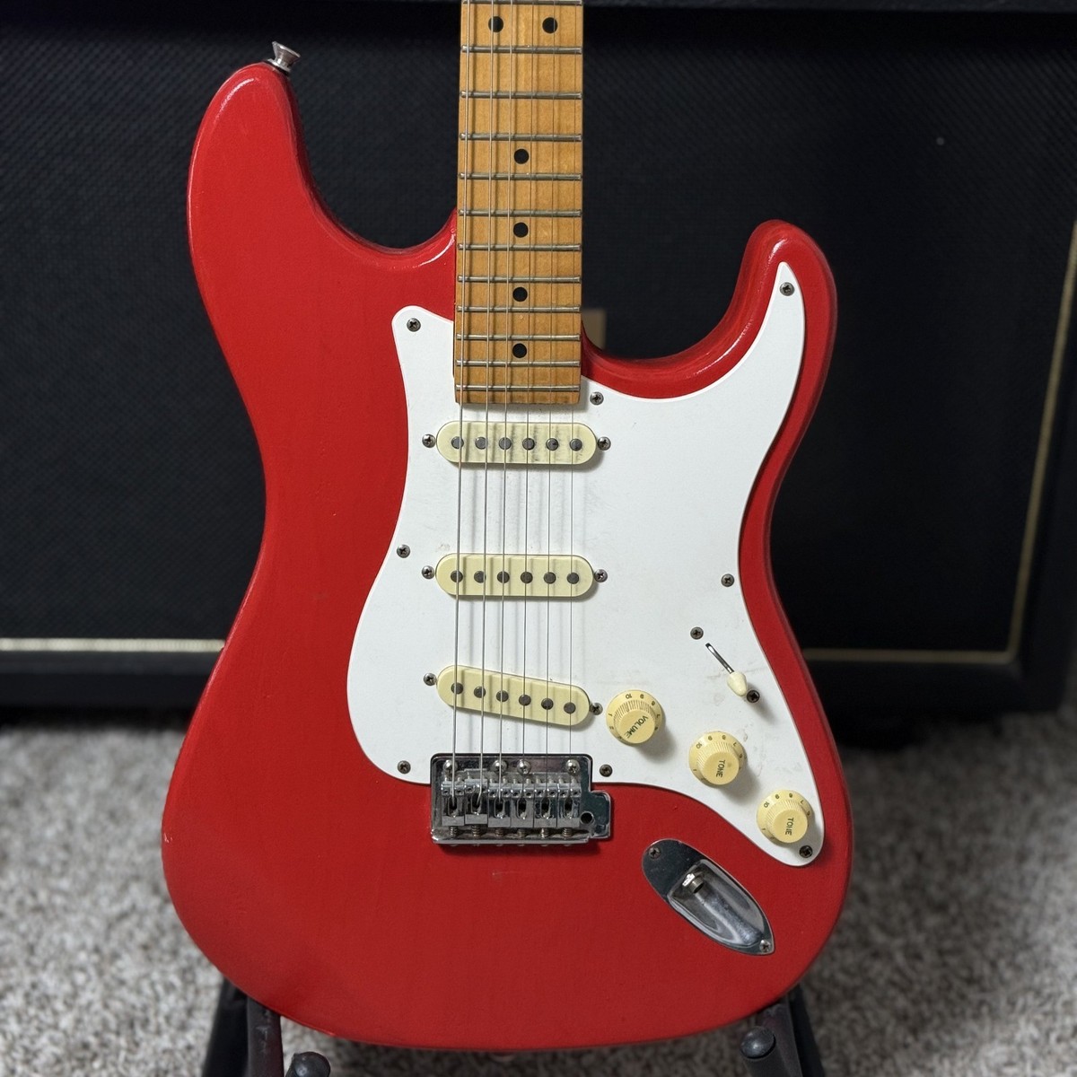 Peavey Predator Custom SSS Electric Guitar USA 1992 - Red