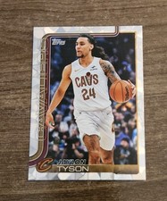 2025-26 Topps Diamante Foil Jaylon Tyson Cavs #86
