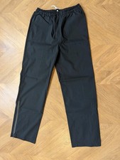 Footjoy Hydrolite Waterproof Golf Trousers Black Medium 31" Inseam Ex Con