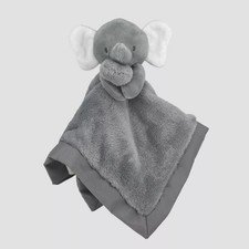 Carters Just One You Plush Gray ELEPHANT Security Blanket Lovey Polka Dot Target
