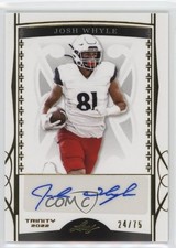 2022 Leaf Trinity Gold 24/75 Josh Whyle #BA-JW1 Auto 1nr3