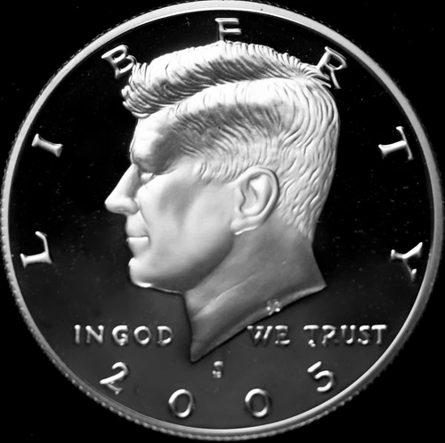 2005 S  Kennedy Half Dollar Silver Proof from Original Mint Proof Set