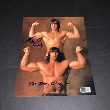 Kevin Von Erich Signed Wrestling Iron Claw 8x10 Photo Beckett BAS