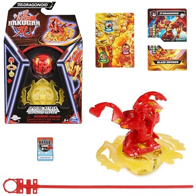 Bakugan, Special Attack Dragonoid, Spinning Collectible, Customizable Action ...