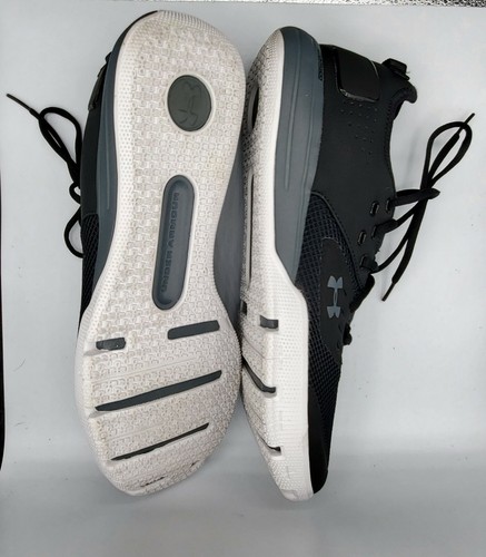 Under Armour Men's Charged Ultimate 3.0 Sneaker Black 12.5 mens running - Picture 8 of 12