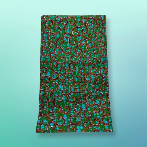 3 Yards 100% African cotton Ankara fabric 45 inch wide ideal for dressmaking - Picture 15 of 50