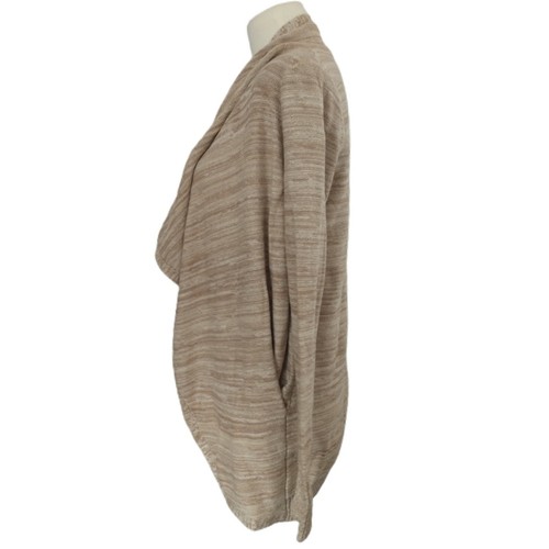 RQT Chunky Draped Front Cardigan M Open Front Sweater Old Money Quiet Luxury - Picture 6 of 21