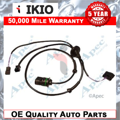 Fits Skoda Superb 2002-2008 VW Passat 1997-2000 ABS Wheel Speed Sensor Rear Ikio