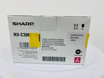 Sharp MX-C30NT-M Toner Cartridge Magenta