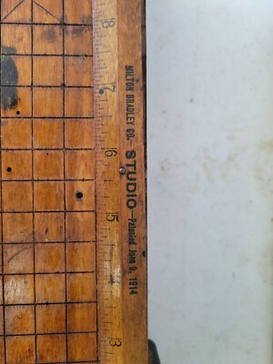 P-Vintage Antique Milton Bradley 10