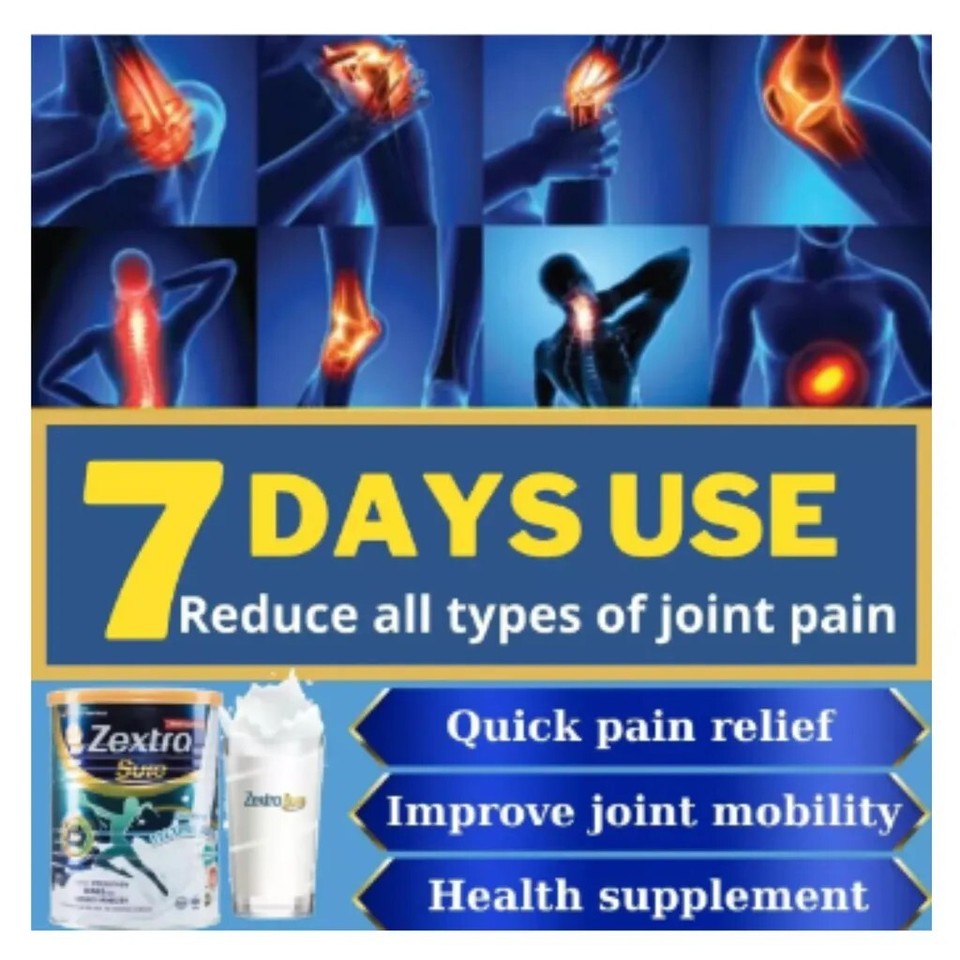 1 Can Zextra Sure Milk / Knee Pain Back Pain (400g) Back Pain