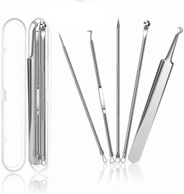 Blackhead Remover Comedone Squeezer Set,  Blackhead Remover with Stainless Steel