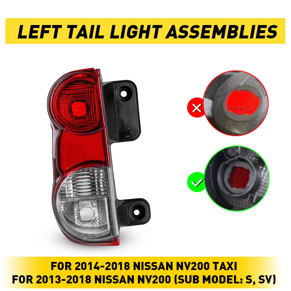 Driver Side Left Taillamp Tail Light Assembly Fits For 2013-