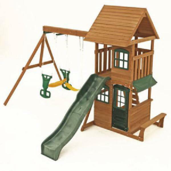 sandy cove wooden playset