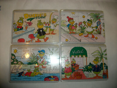 (299) TOP!! Komplettsatz DUCKIES HOTEL PUZZLE + BPZ von MARAJA