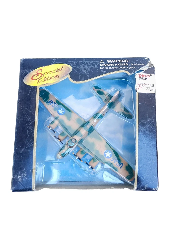 Maisto Años 90 Fuerza Aérea Tailwinds Segunda Guerra Mundial Boeing B-17 G ~ Nuevo Stock Antiguo Sin Abrir Foto 2 de 4