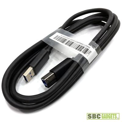 USB 3.0 Type A to B Cable Black Monitor Dock 6ft - Ship Same Day