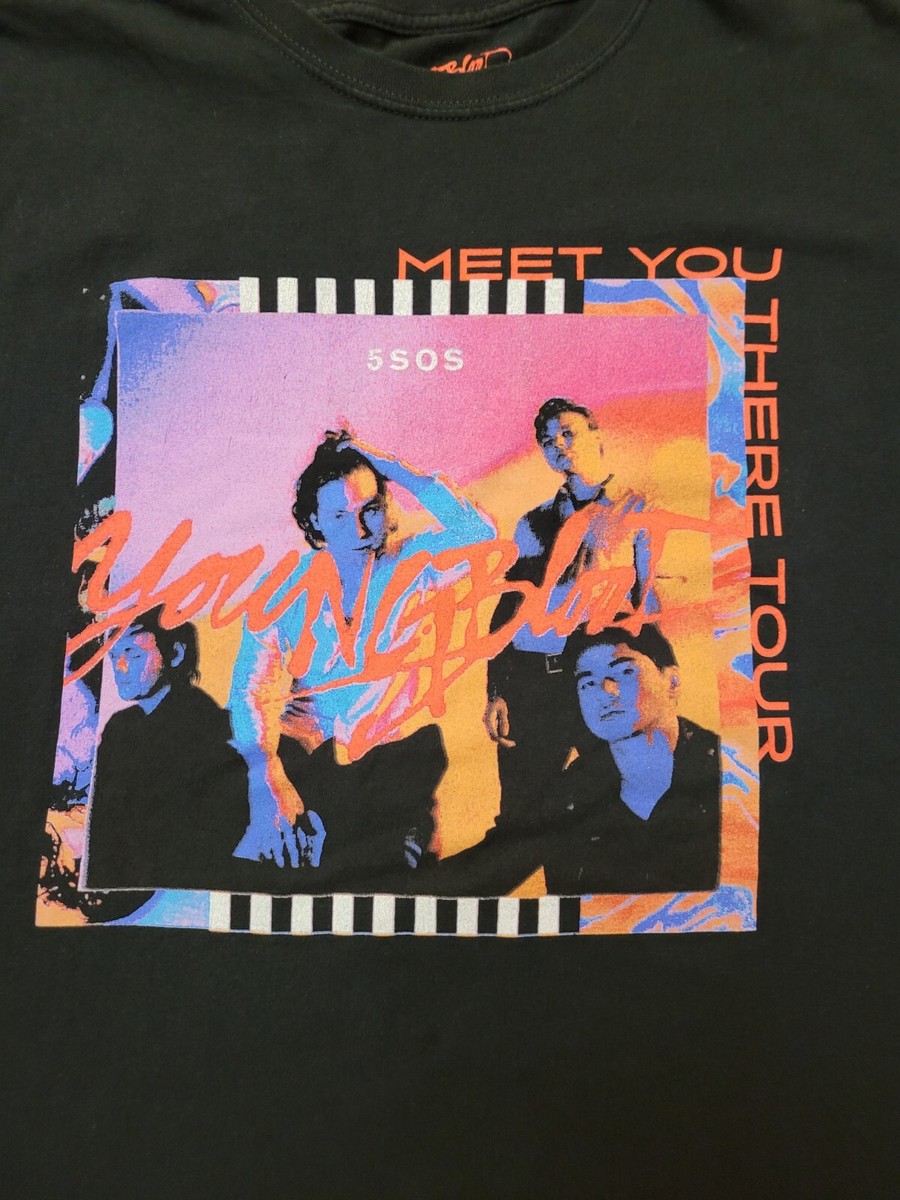 5 Seconds Of Summer Young Blood Meet You There Tour 2018 T-Shirt