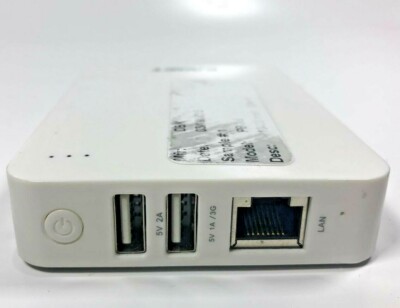 10400 mAh Eaget Power Bank, High Capacity - White