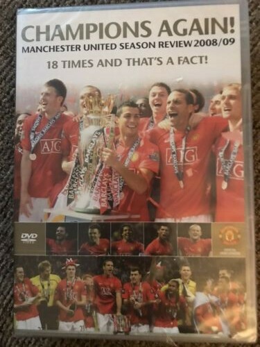 SEALED Manchester United Champions Again End Of Season Review 2008-2009 DVD 2009