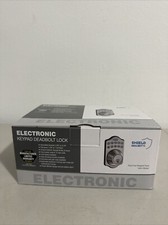 Shield Security Electronic KeyPad Deadbolt Lock Satin Nickel 131359 