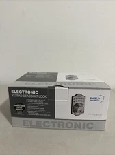Shield Security Electronic KeyPad Deadbolt Lock Satin Nickel (131359)
