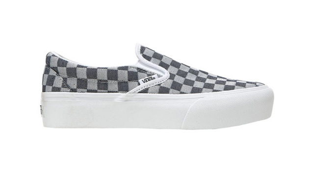 vans slip on platform womens