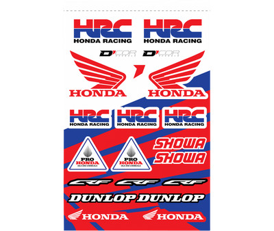 HONDA CRF Aufkleber HRC / 40-10-116