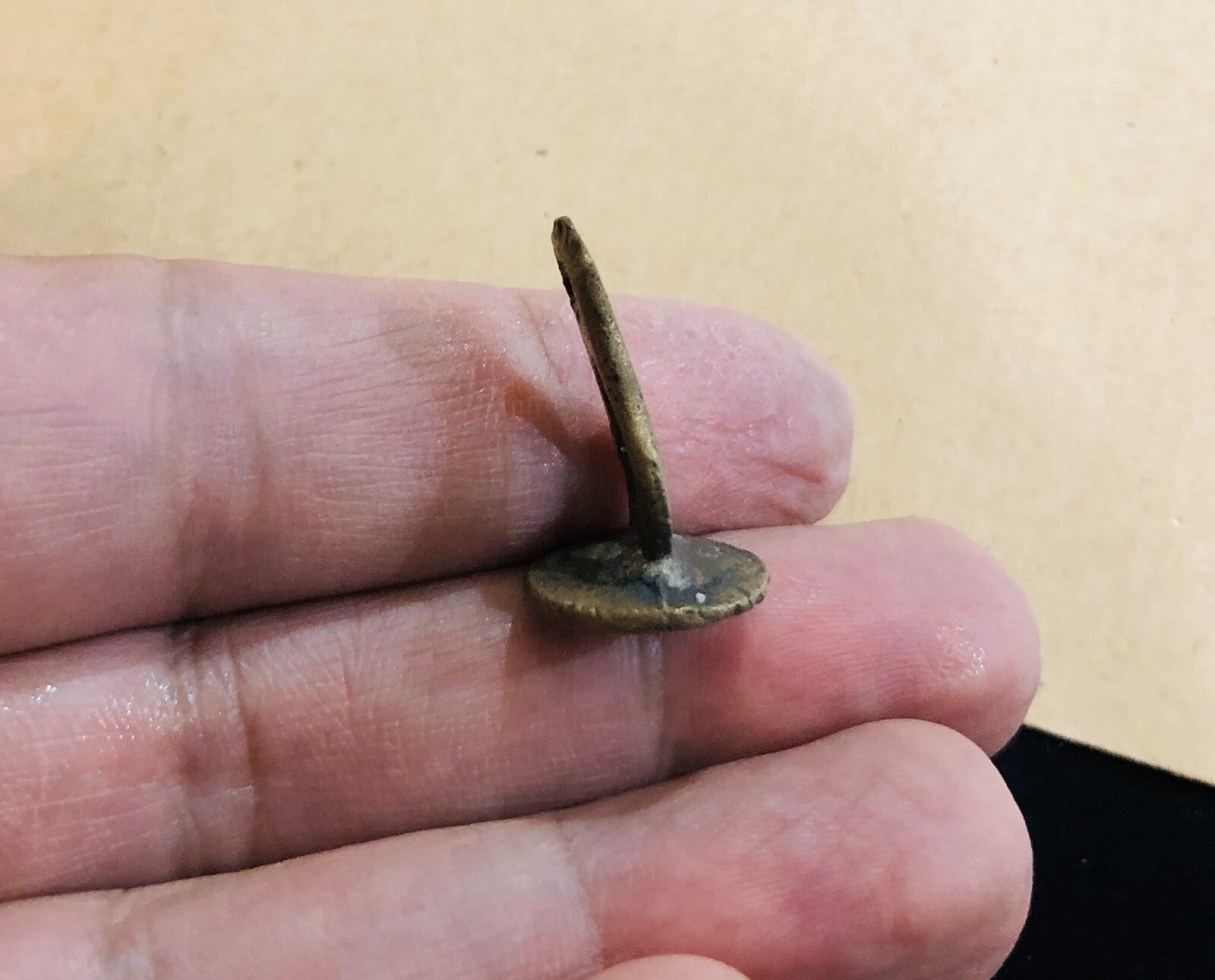 ANCIENT ISLAMIC ARABIC SEAL STAMP-AH 319 (931 AD) .