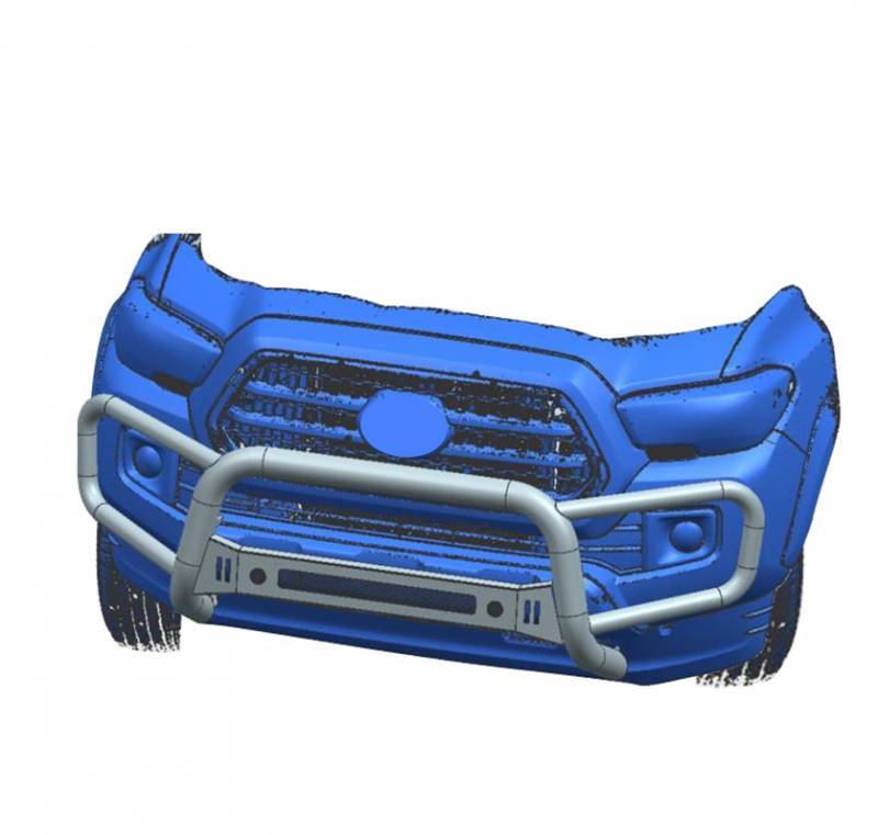 Kasei Sport Bumper Brush Push Guard No skid plate Stainless fit 0515