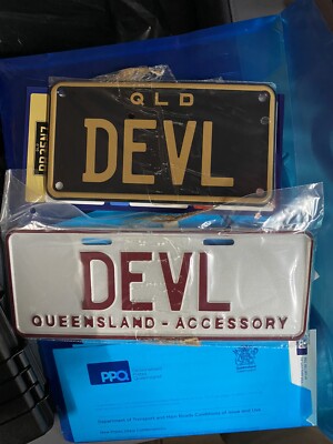 qld personalised number plates | eBay Australia