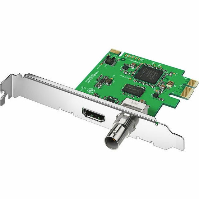Blackmagic Design Decklink Mini Monitor - Pcie Playback Card For 3G-Sdi And Hdmi (9338716001914)