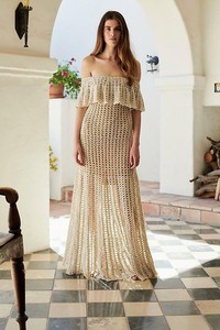 free people crochet maxi dress