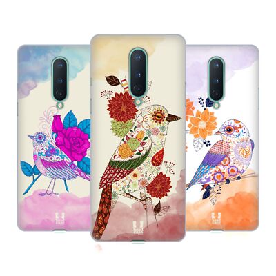 HEAD CASE DESIGNS LAS FLORES Y AVES SOFT GEL CASE FOR GOOGLE ONEPLUS PHONES