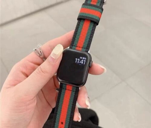 Replace Nylon Band Sports Strap for Apple iWatch SE 8/7/6/5/4/3 38 41 42 44 45mm - 第 27/28 張圖片