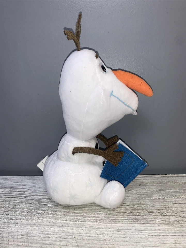 Boneco de neve Disney Frozen Olaf pelúcia – 9 1/2 polegadas bicho de pelúcia - Imagem 2 de 4