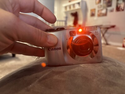 Canon PowerShot A1200 12.1MP Digital Camera - Silver for