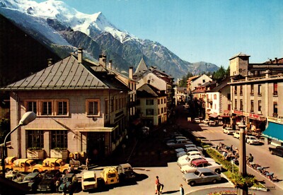 Place Balmat Chamonix France Postcard