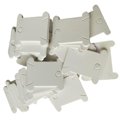 200Pcs Floss Bobbins Organizer Winder Embroidery Thread Bobbin DIY Tool