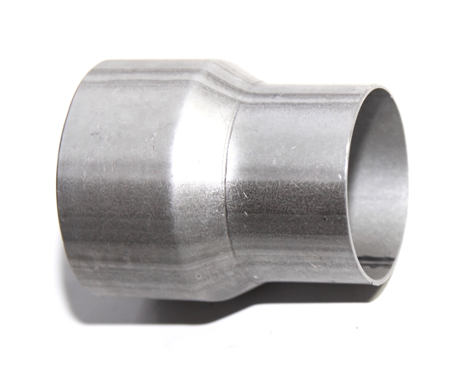 2PC Universal Aluminized Steel Exhaust Pipe Reducer 3.6"Length 3" ID