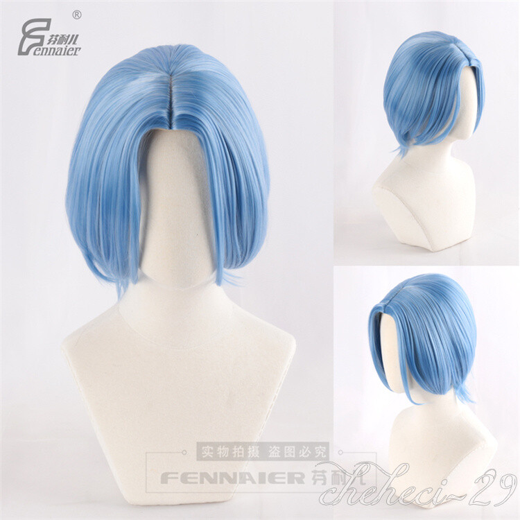  Shancon Anime SK8 the Infinity Langa Hasegawa Wig Short Curly  Party Hair Halloween Cosplay Props Accessory Men : Clothing, Shoes & Jewelry