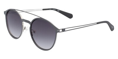 Guess GU6921 09B Matte Gray Round Gray Gradient 53-20-145mm Unisex Sunglasses