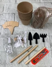 Indoor Vegetable Garden Starter Kit with Exotic Vegetable Seeds 4 Non GMO