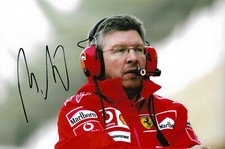 Ross Brawn "Ferrari" Autogramm signed 20x30 cm Bild