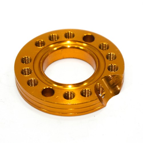 GOLD 26mm Carby Carburetor Manifold Spinner Adaptor PIT PRO Quad Dirt Bike ATV - Imagen 3 de 7