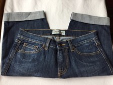Vtg LONDON JEAN Low Rise BERMUDA Shorts CUFFED Hem DENIM, SZ 0 Victoria  s Secret